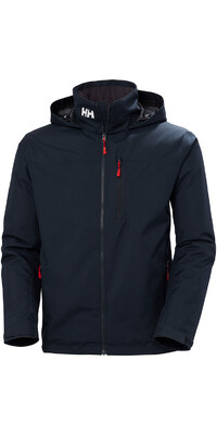 Helly Hansen Crew Hooded Jacketフード付きネイビー CREW HOODED JACKET, Navy | Helly Hansen AU